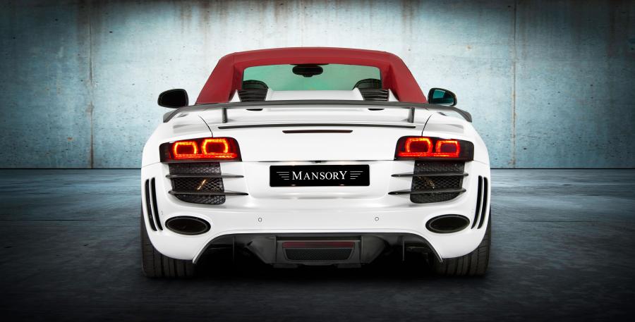 Audi R8 V10 Spyder by Mansory 2011 года  (фото 13 из 16)